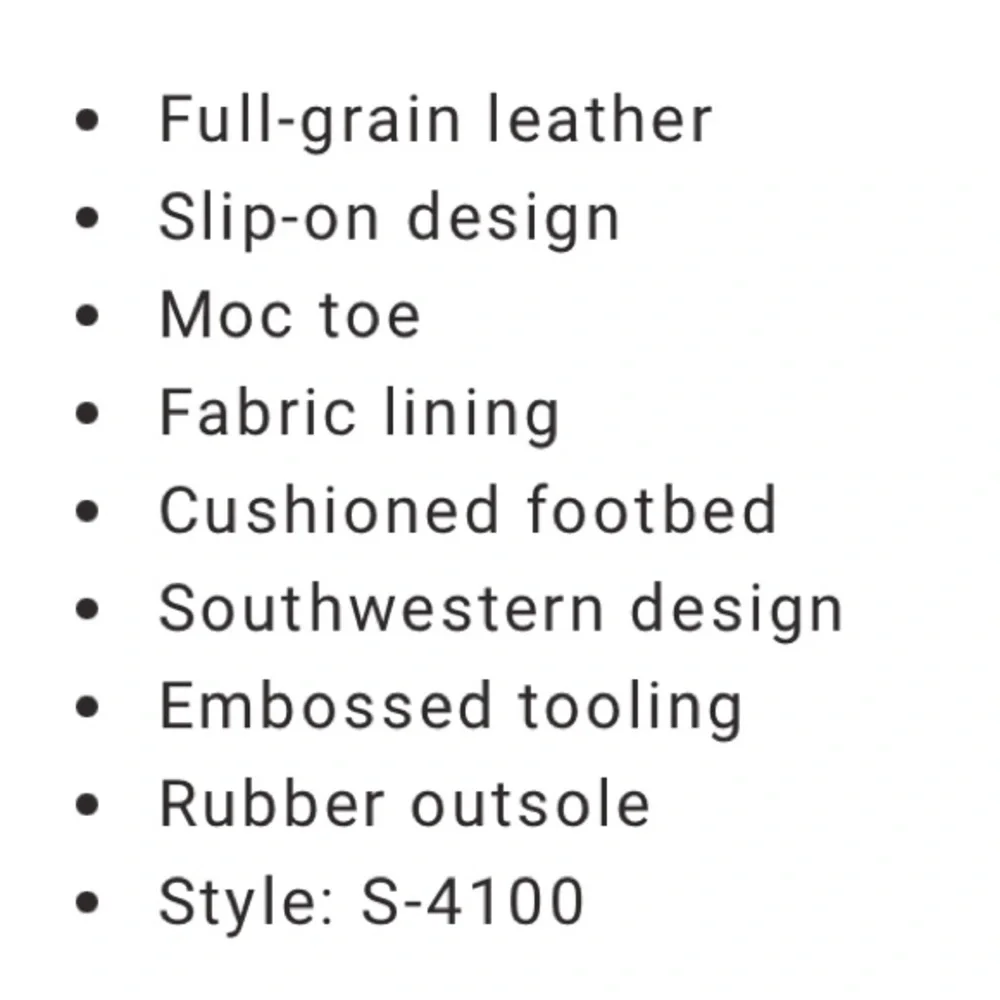 Myra Bag Moc Toe Leather + Canvas Shoes 9 Western - Picture 9 of 9